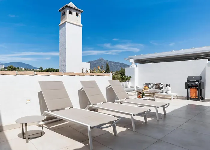 Penthouse Mirador Del Rodeo 1-1 アパート マルベーリャ